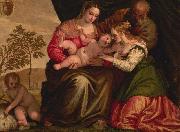 Paolo Veronese The Mystic Marriage of St Catherine oil painting